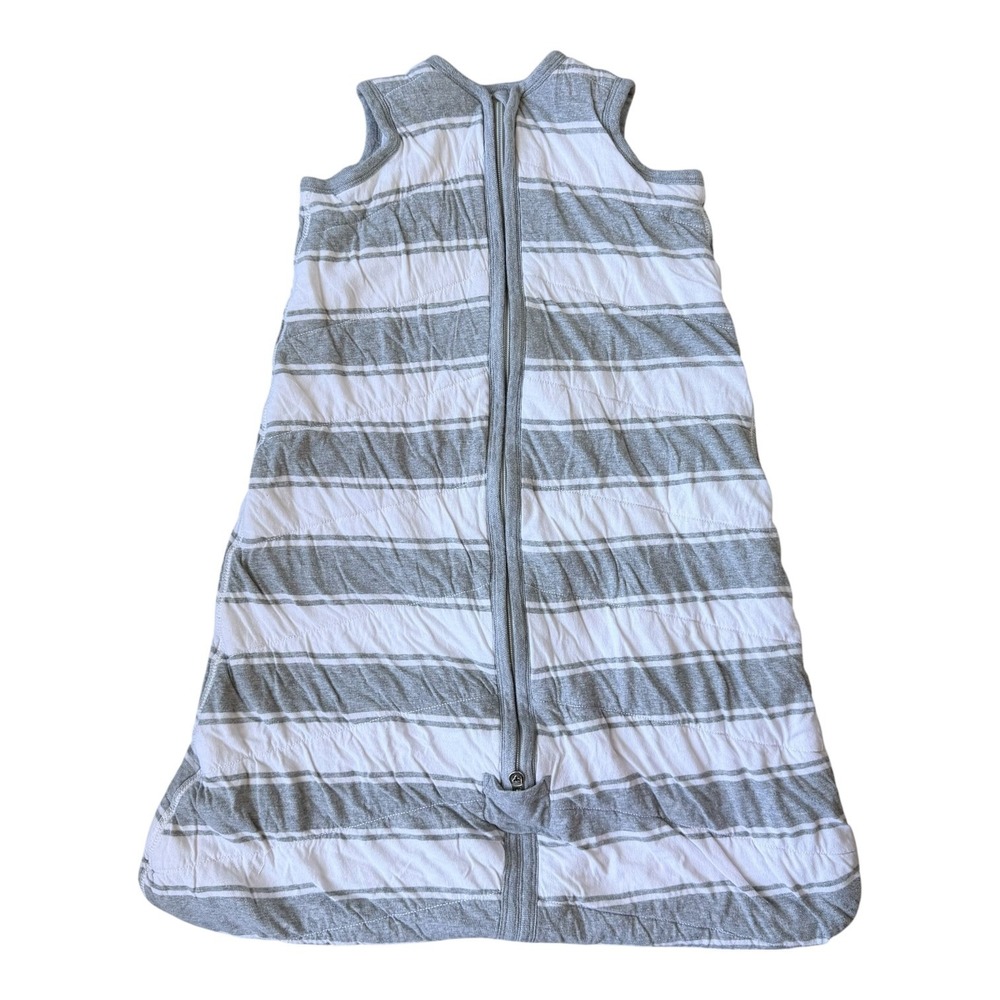 Burt's Bees Baby Organic Cotton Rugby Stripe Wearable Blanket Large 12-18M